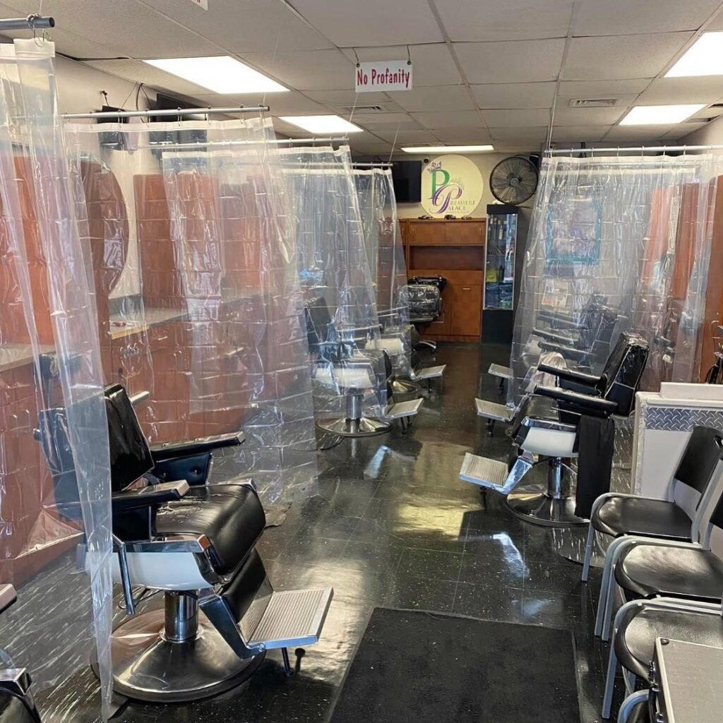 Premiere Palace barber shop interior